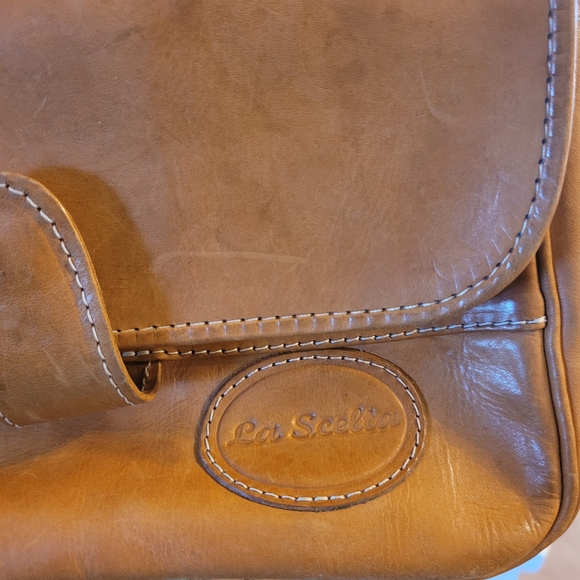 Leather crossbody handbag purse - Picture 2 of 10